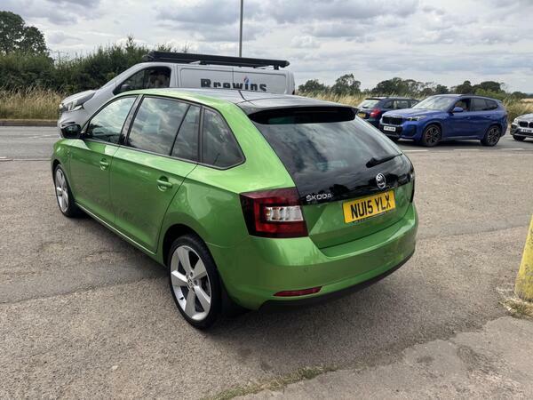 Skoda Rapid Spaceback 1.2 Tsi Se Sport Euro 6 Ss Blue #8