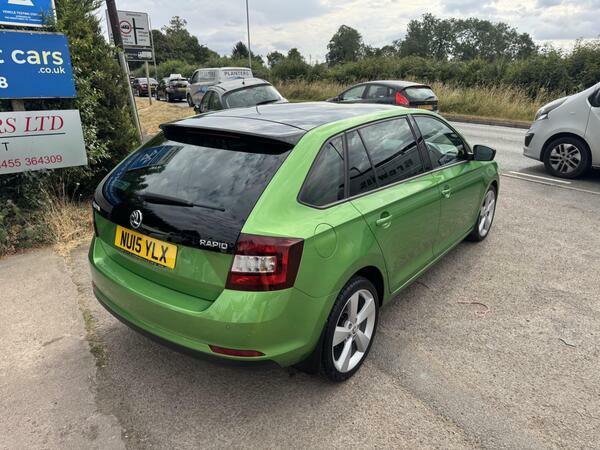 Skoda Rapid Spaceback 1.2 Tsi Se Sport Euro 5 Green #6