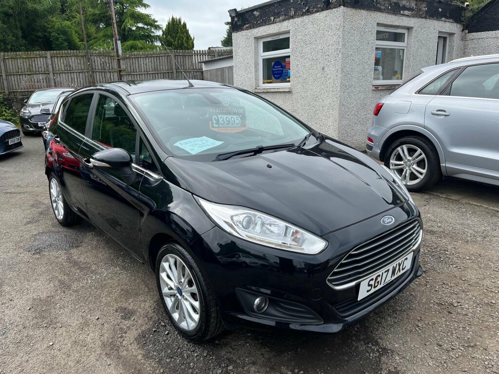 Ford Fiesta 1.0T Ecoboost Titanium X Euro 6 Ss Black