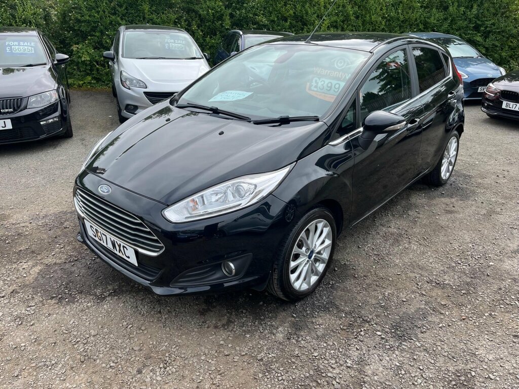 Ford Fiesta 1.0T Ecoboost Titanium X Euro 6 Ss Black #5