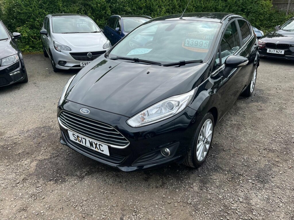 Ford Fiesta 1.0T Ecoboost Titanium X Euro 6 Ss Black #4