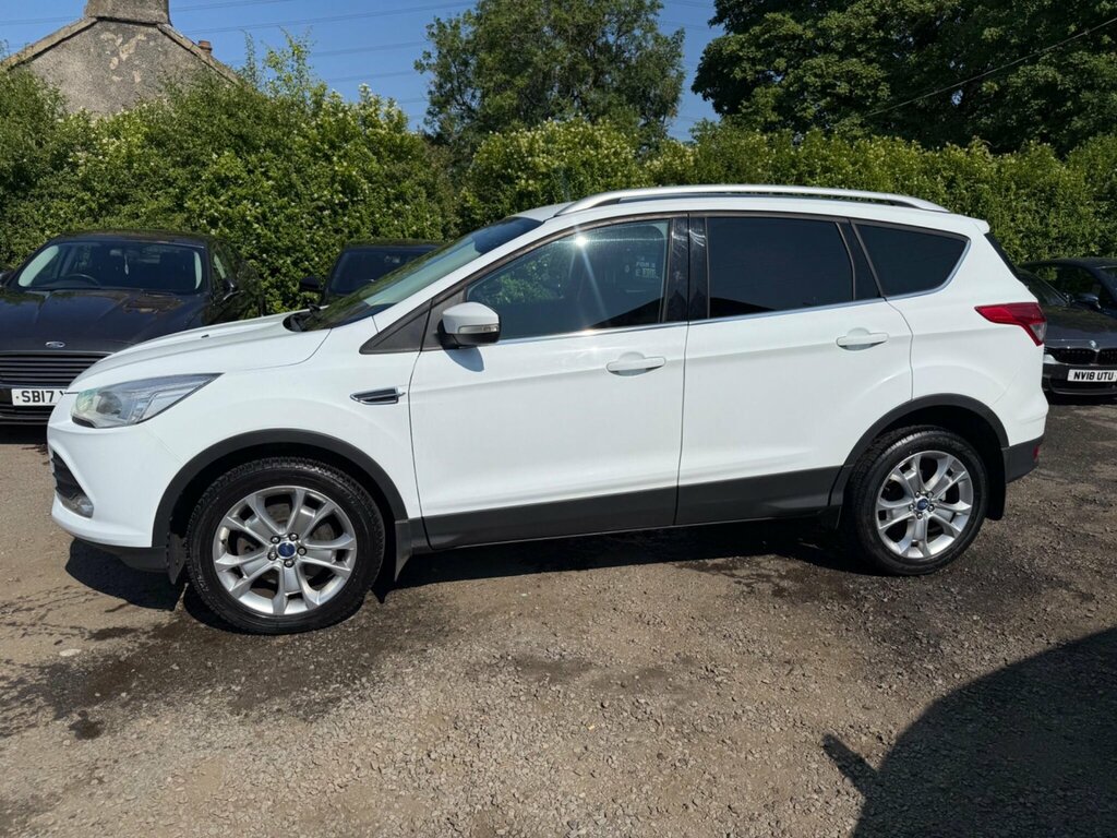 Ford Kuga 2.0 Tdci Zetec Awd Euro 5 White #3