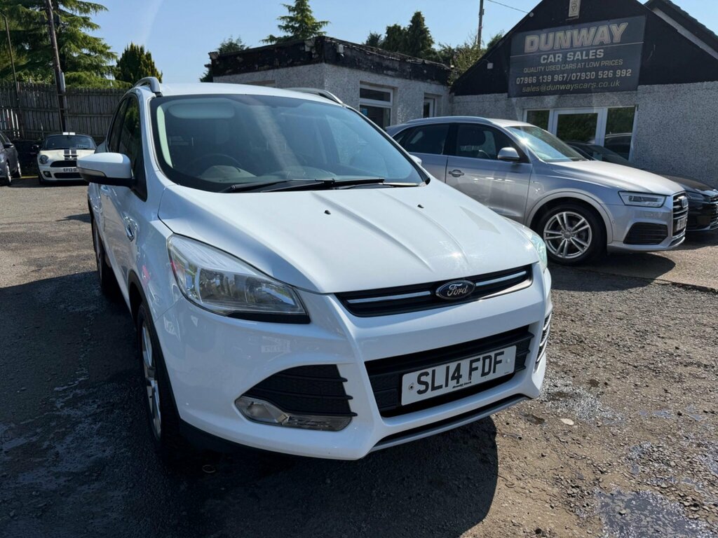 Ford Kuga 2.0 Tdci Zetec Awd Euro 5 White #2