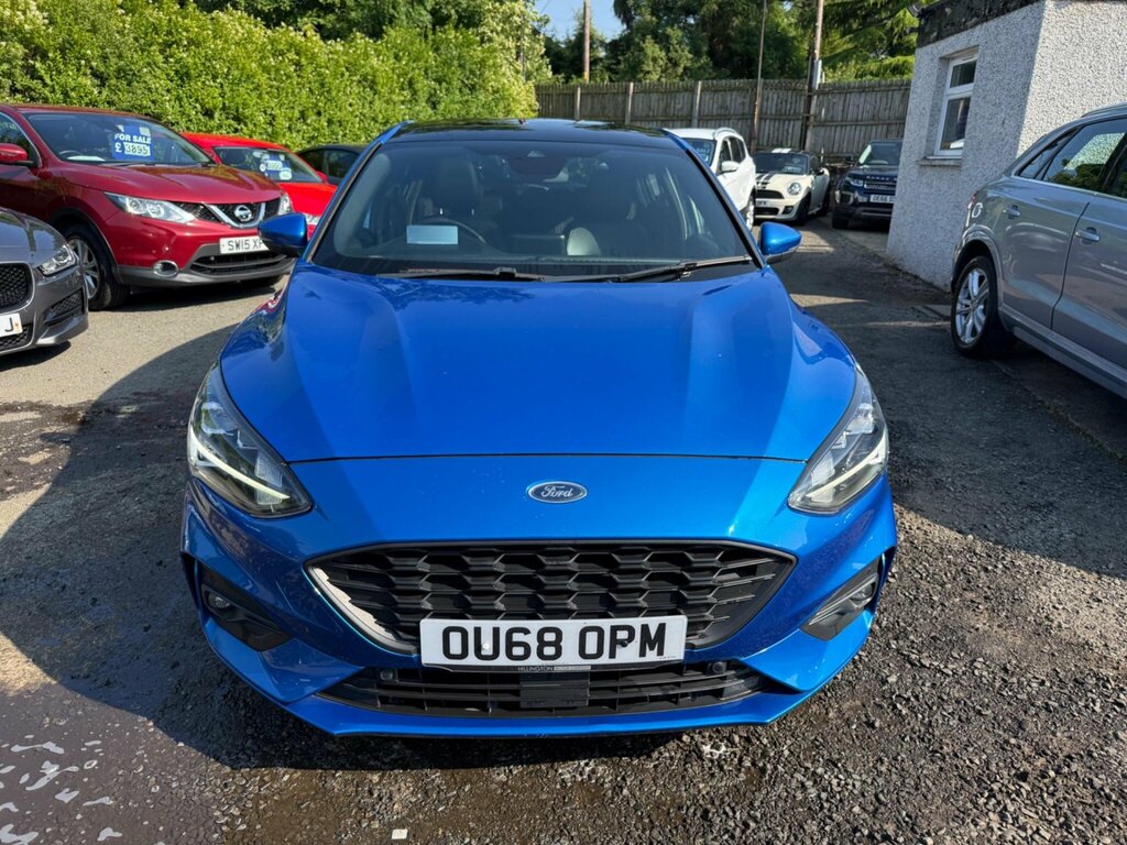 Ford Focus 1.5 Ecoblue St-line X Euro 6 Ss OU68OPM Blue #3