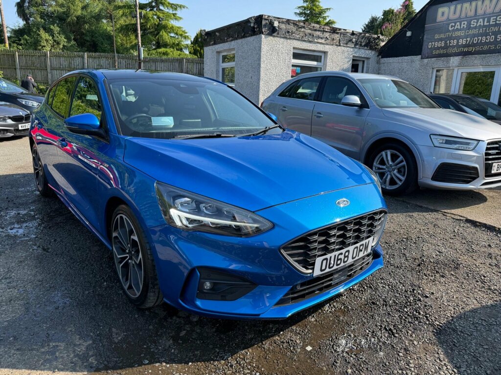 Ford Focus 1.5 Ecoblue St-line X Euro 6 Ss OU68OPM Blue #2