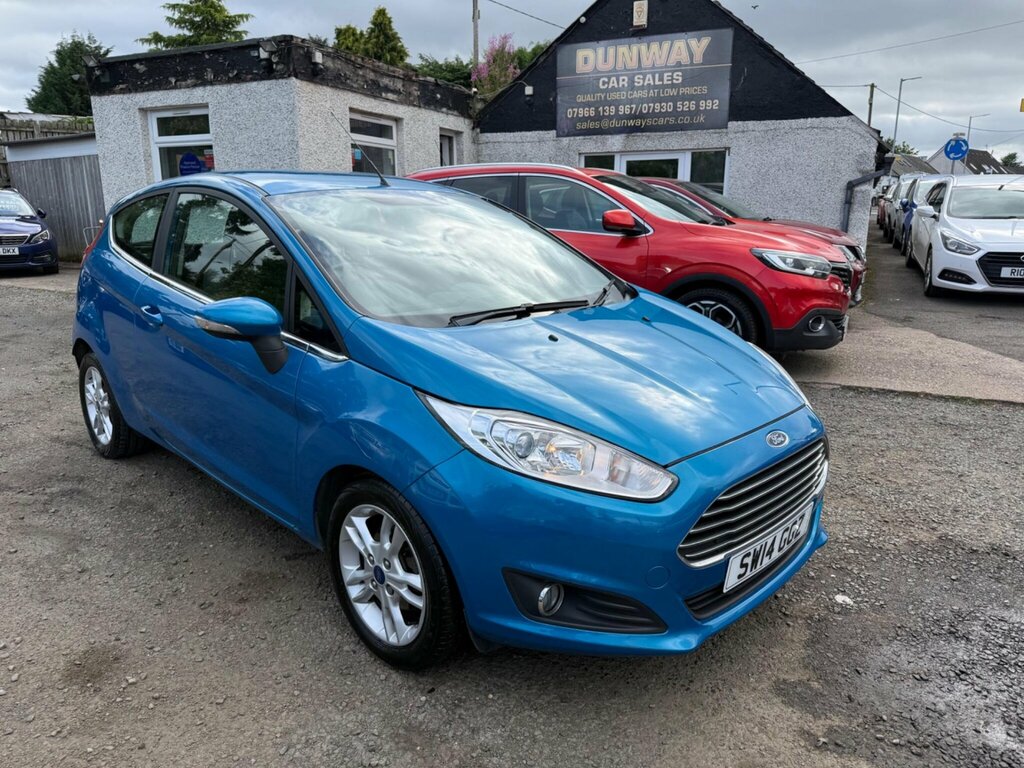 Ford Fiesta 1.0T Ecoboost Zetec Euro 5 Ss Blue