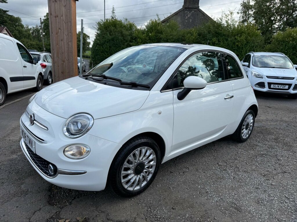 Fiat 500 1.2 Lounge Euro 6 Ss WO18TMV White #4