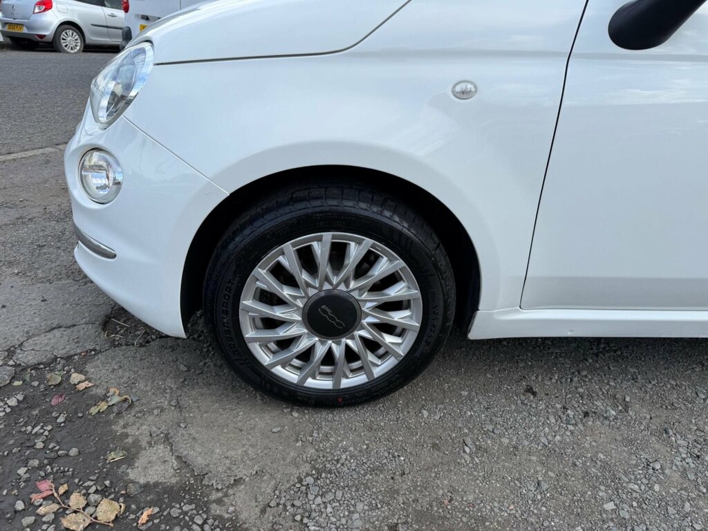 Fiat 500 1.2 Lounge Euro 6 Ss WO18TMV White #5
