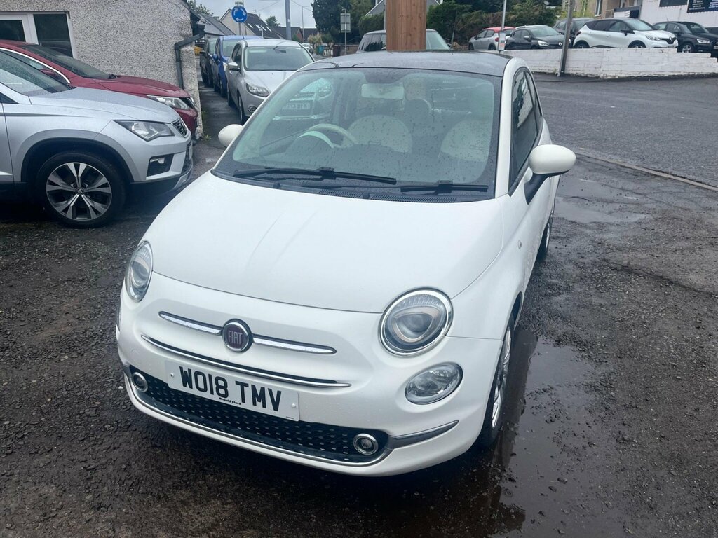Fiat 500 1.2 Lounge Euro 6 Ss White #4
