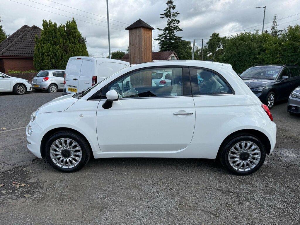 Fiat 500 1.2 Lounge Euro 6 Ss WO18TMV White #6