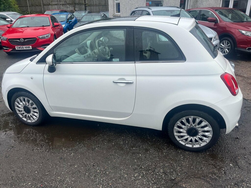 Fiat 500 1.2 Lounge Euro 6 Ss White #5