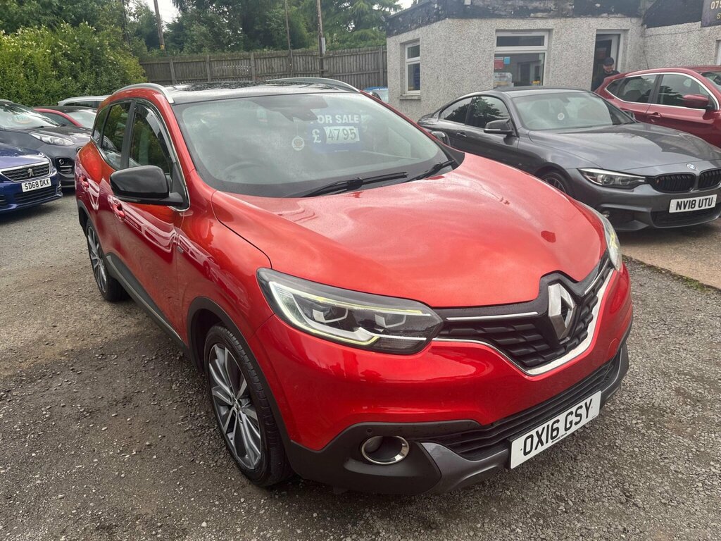 Renault Kadjar 1.5 Dci Signature Nav Euro 6 Ss Red