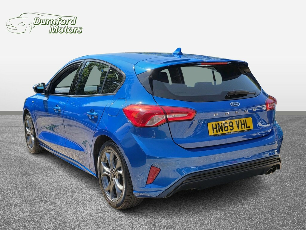 Ford Focus Hatchback 1.0 T Ecoboost St-line 201969 HN69VHL Blue #6