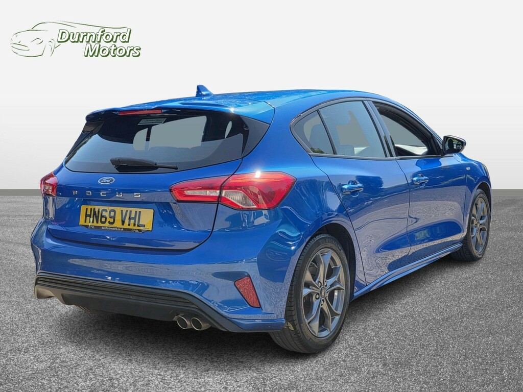 Ford Focus Hatchback 1.0 T Ecoboost St-line 201969 HN69VHL Blue #4