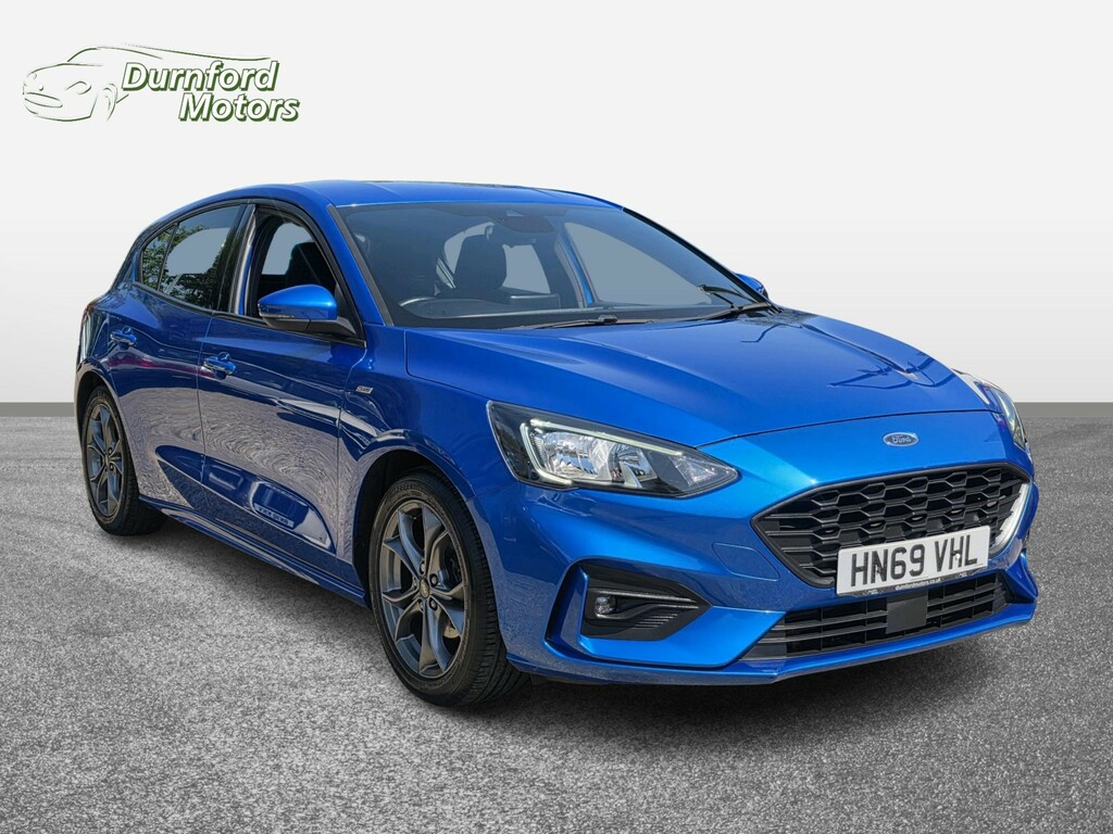 Ford Focus Hatchback 1.0 T Ecoboost St-line 201969 HN69VHL Blue #3