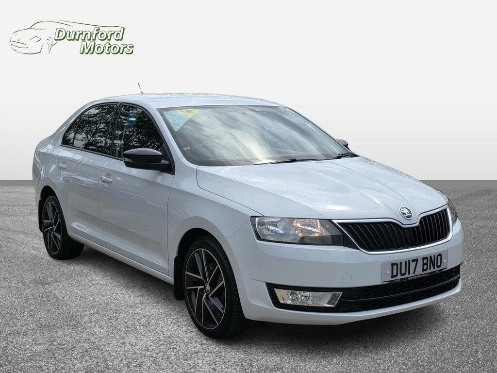 Skoda Rapid 1.2 Tsi Sport White #3