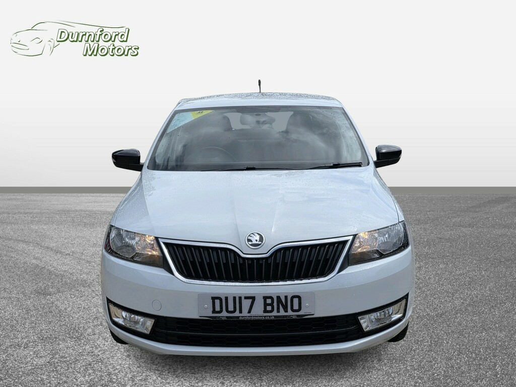 Skoda Rapid 1.2 Tsi Sport White #2