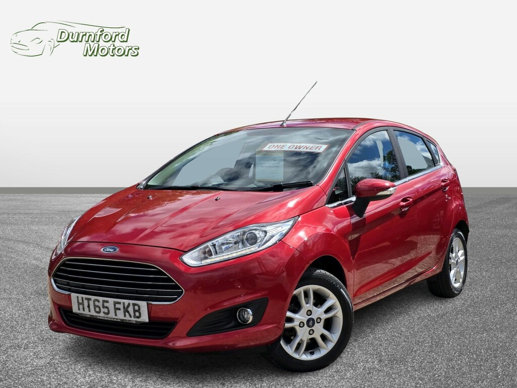 Ford Fiesta Hatchback 1.0 T Ecoboost Zetec 201665 Red