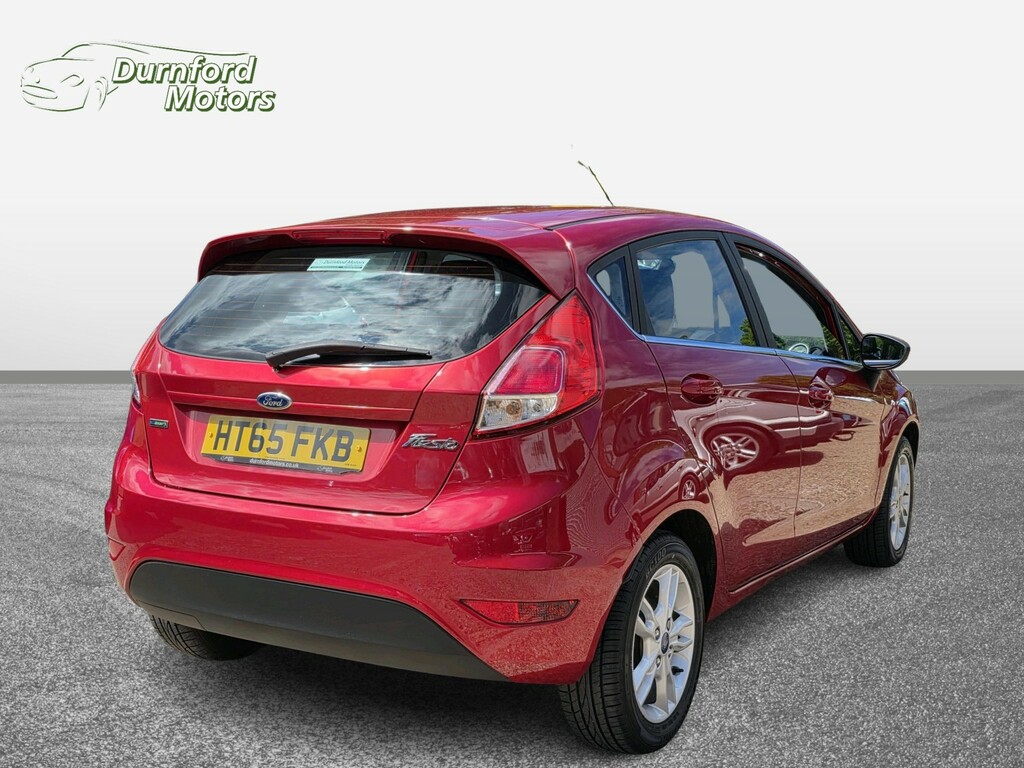Ford Fiesta Hatchback 1.0 T Ecoboost Zetec 201665 Red #4