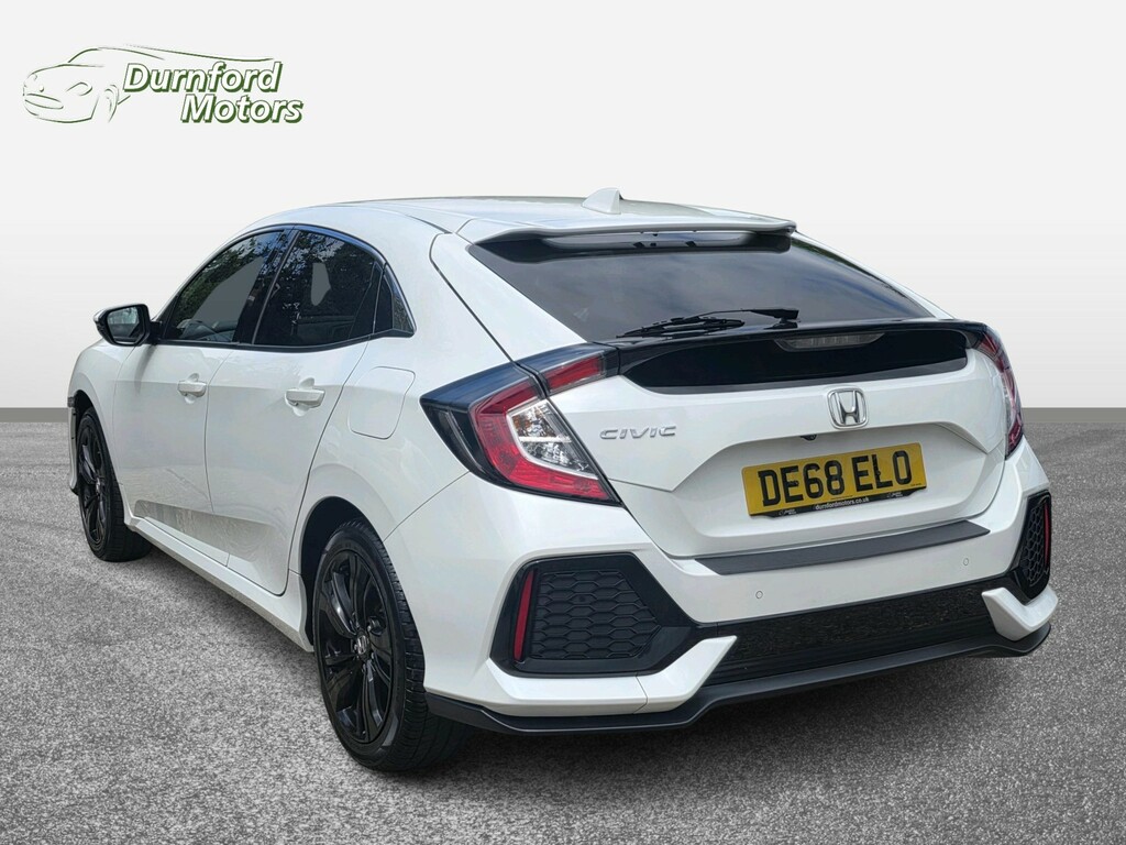 Honda Civic 1.0 Vtec Turbo Sr White #6