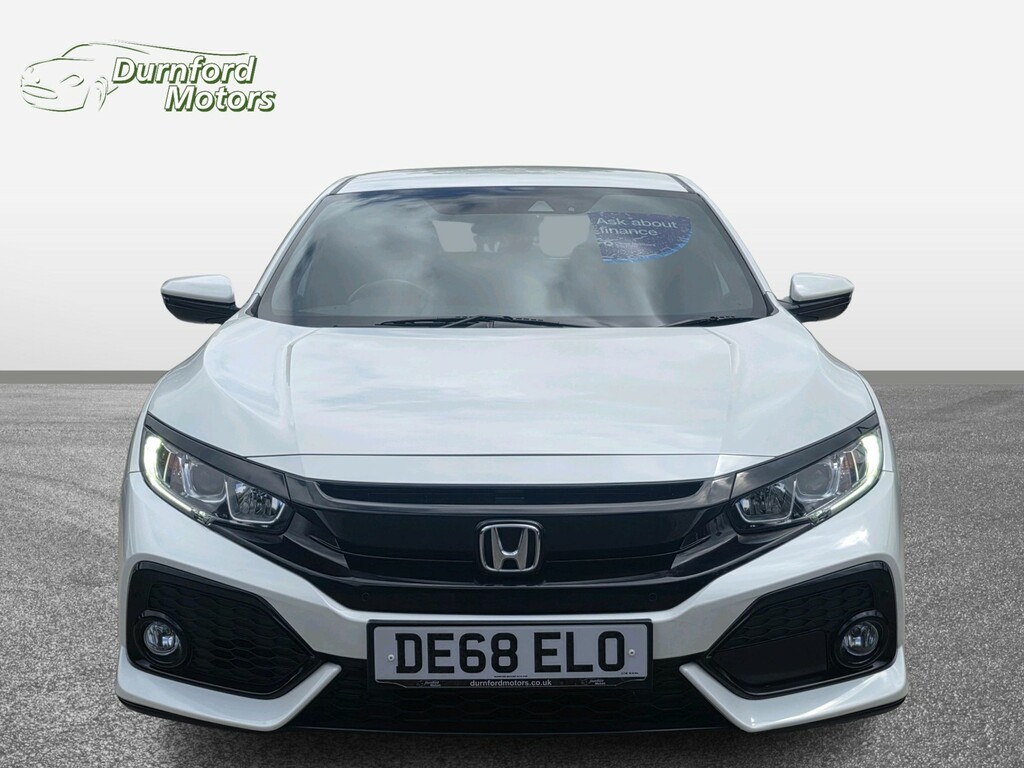 Honda Civic 1.0 Vtec Turbo Sr White #2