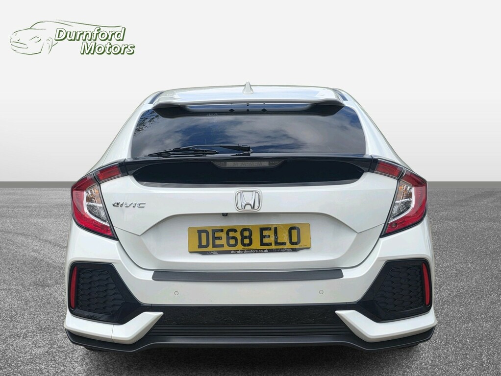 Honda Civic 1.0 Vtec Turbo Sr White #5