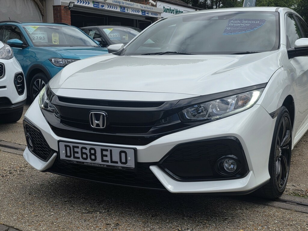 Honda Civic 1.5 Vtec Turbo Gpf Sport Cvt Euro 6 Ss Red #7