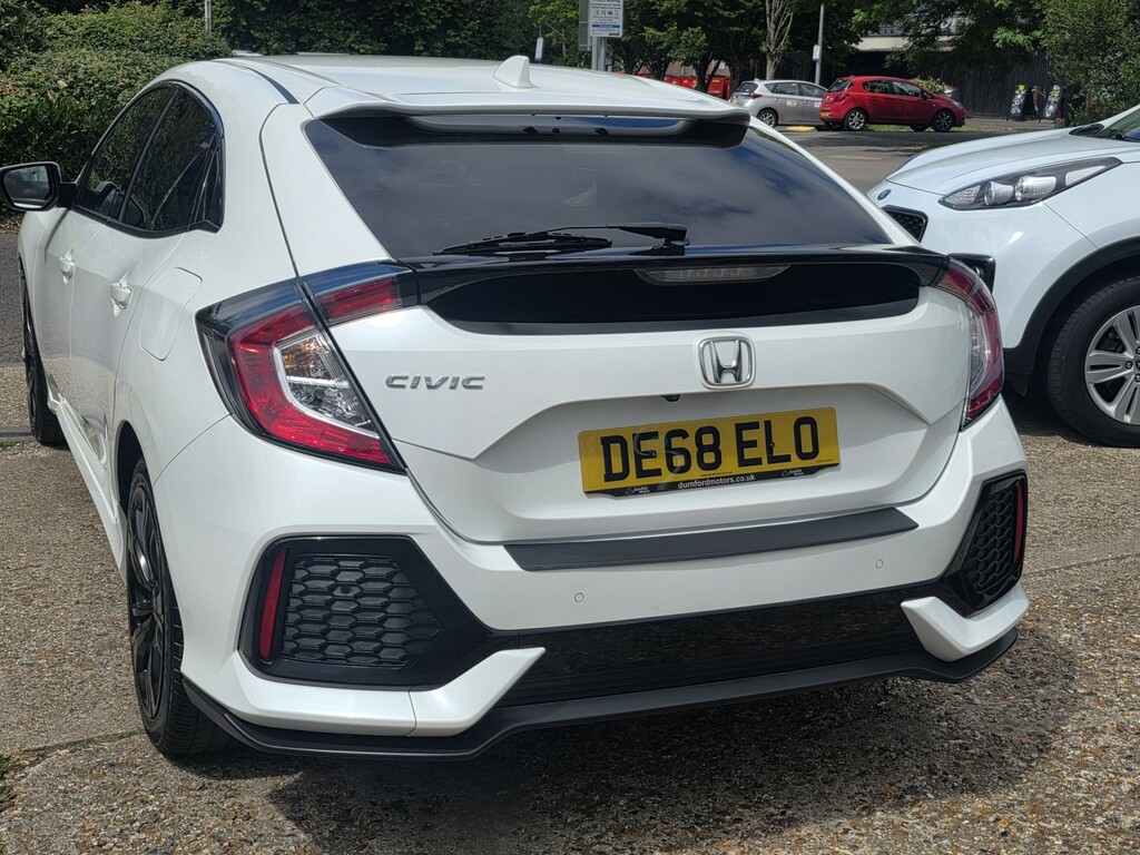 Honda Civic 1.5 Vtec Turbo Gpf Sport Cvt Euro 6 Ss Red #13