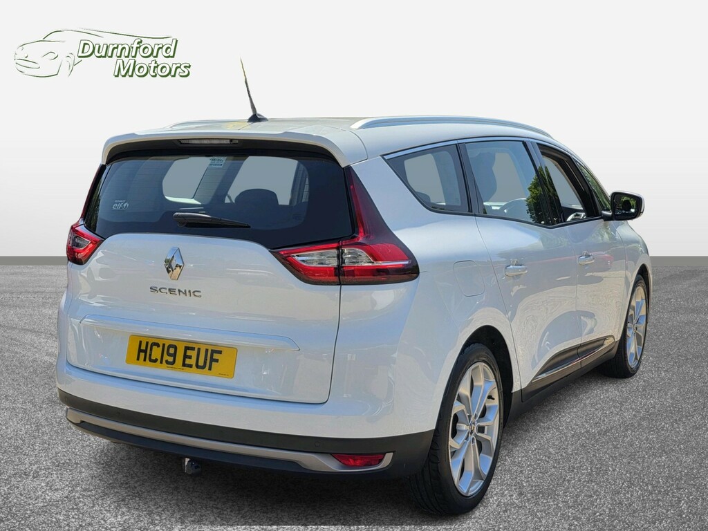 Renault Grand Scenic Mpv 1.3 Iconic Tce 140 My18 201919 White #4