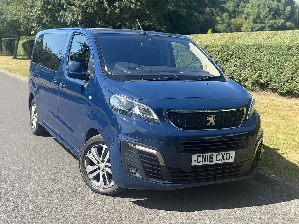 Peugeot Traveller Bluehdi Allure U3384 Ulez Blue