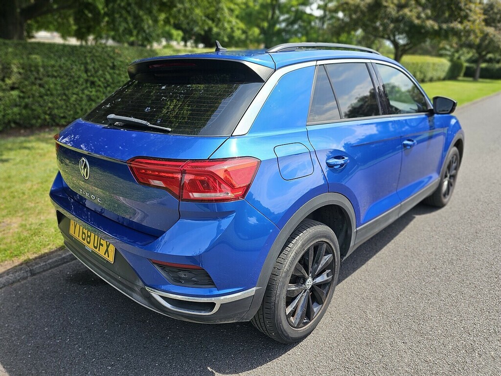 Volkswagen T-Roc Tsi Se U3545 Ulez YT68UFX Blue #3