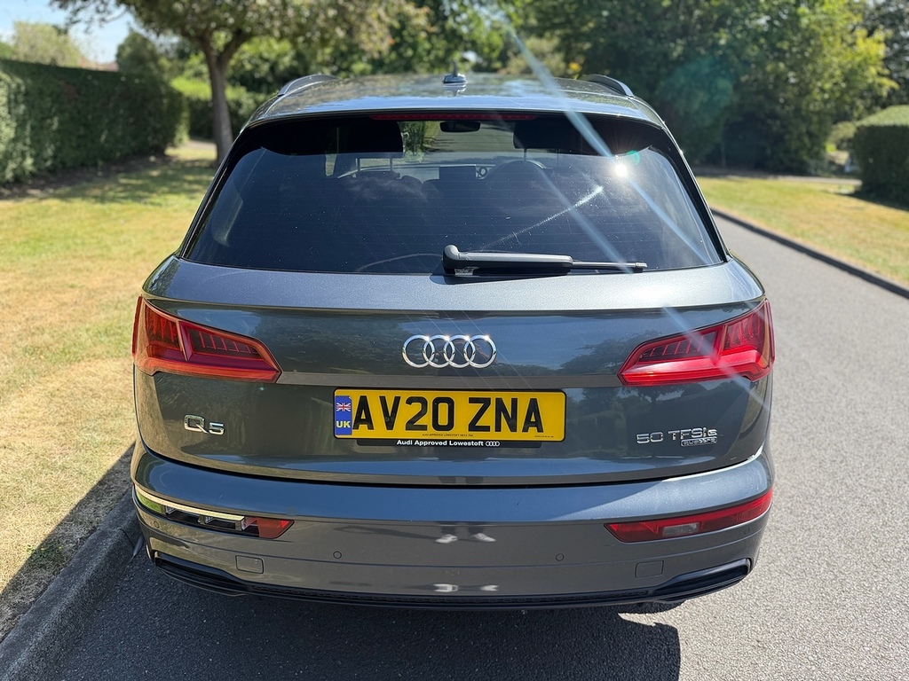 Audi Q5 Tfsie Black Edition U3578 Ulez AV20ZNA Grey #5