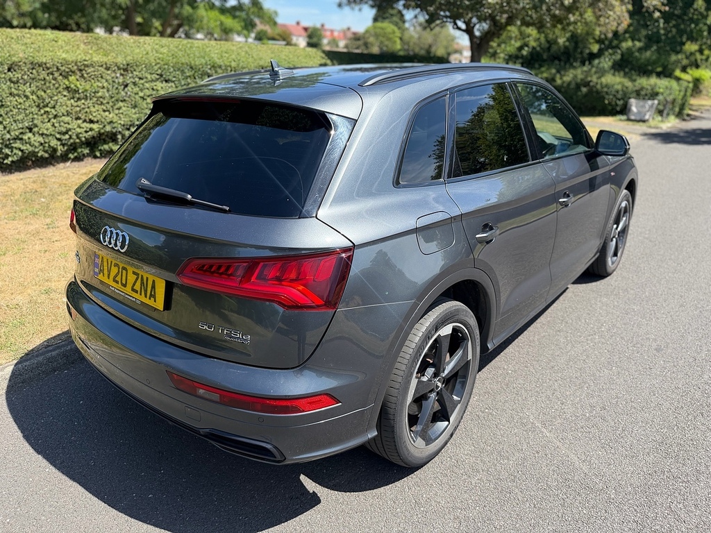 Audi Q5 Tfsie Black Edition U3578 Ulez AV20ZNA Grey #3