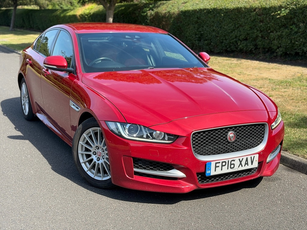 Jaguar XE D R-sport U3590 Ulez Red