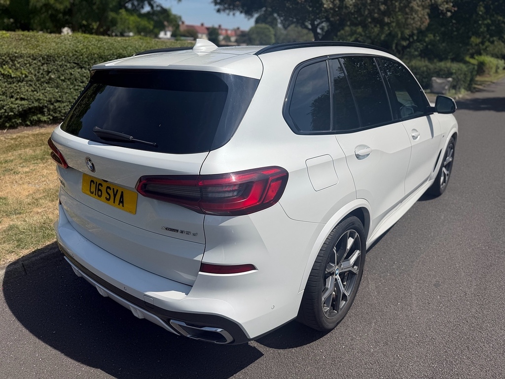 BMW X5 30D M Sport U3593 Ulez White #3