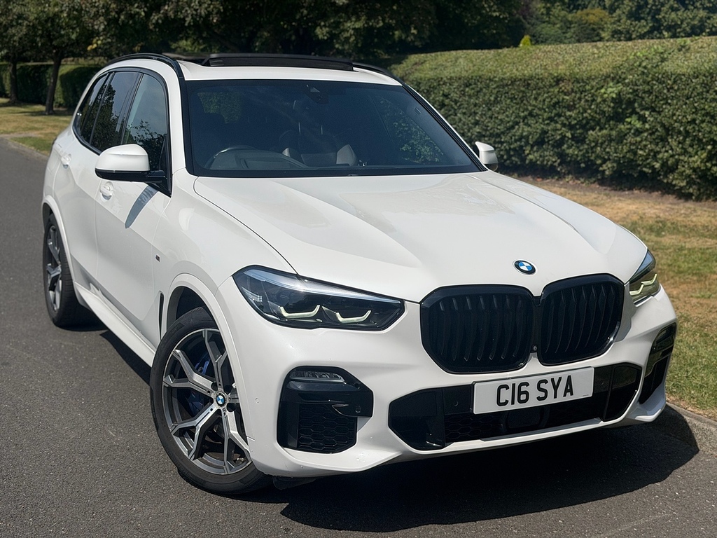 BMW X5 30D M Sport U3593 Ulez White