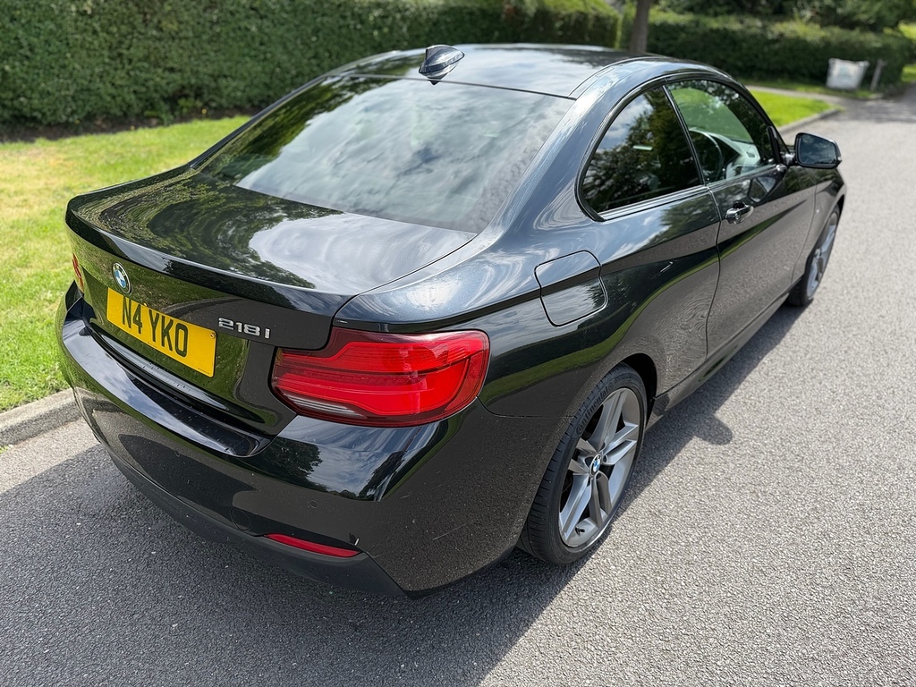 BMW 2 Series 218I M Sport U3546 Ulez Blue #3