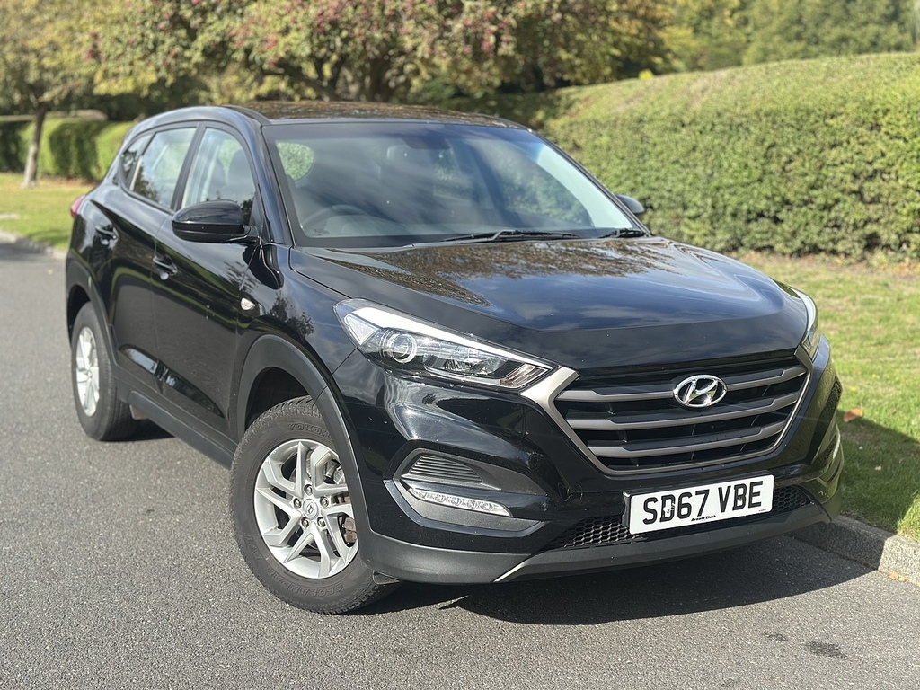 Hyundai Tucson Gdi Blue Drive S U2985 Ulez Black
