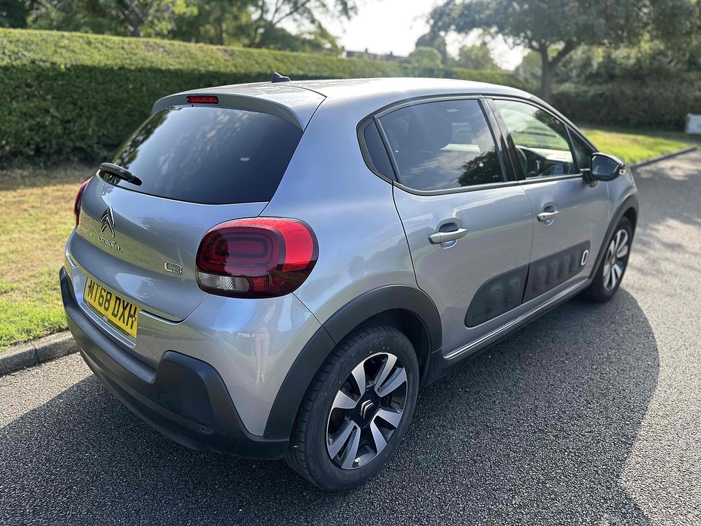 Citroen C3 Puretech Flair U2718 Ulez Grey #3