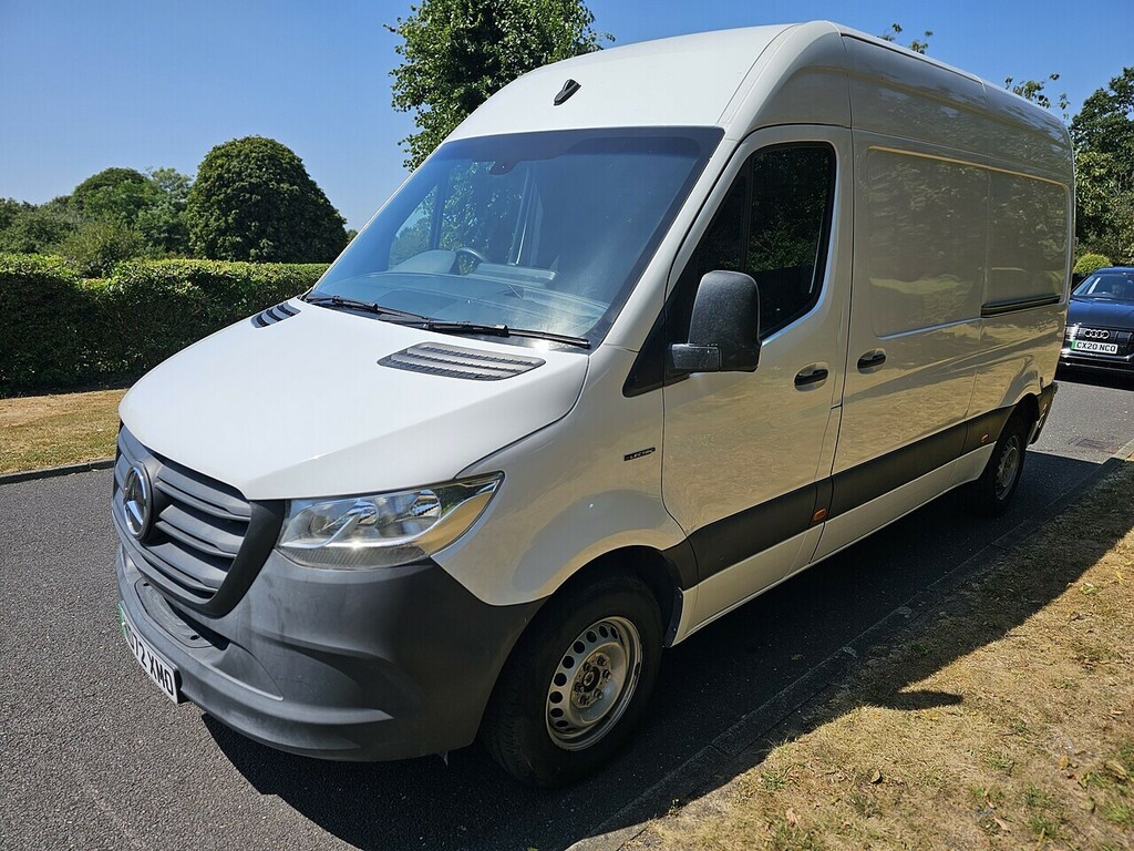 Mercedes-Benz eSprinter E-sprinter Progressive L2 H2 White #8