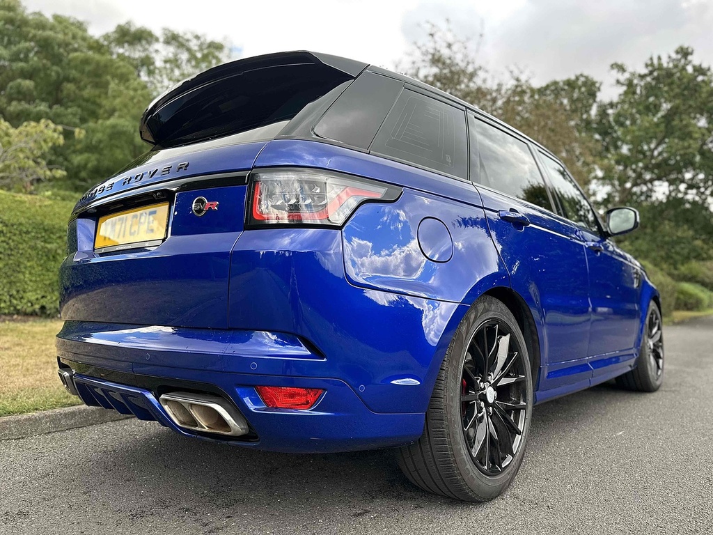 Land Rover Range Rover Sport P575 V8 Svr U2065 Ulez YM71CPE Blue #4