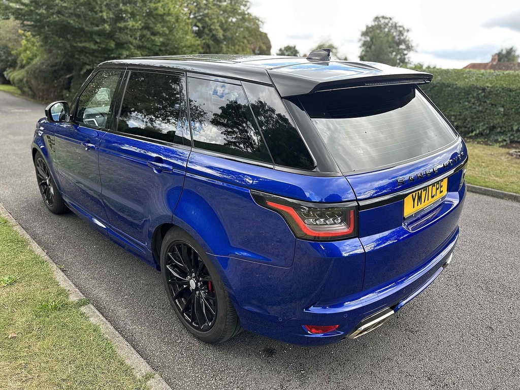 Land Rover Range Rover Sport P575 V8 Svr U2065 Ulez YM71CPE Blue #6