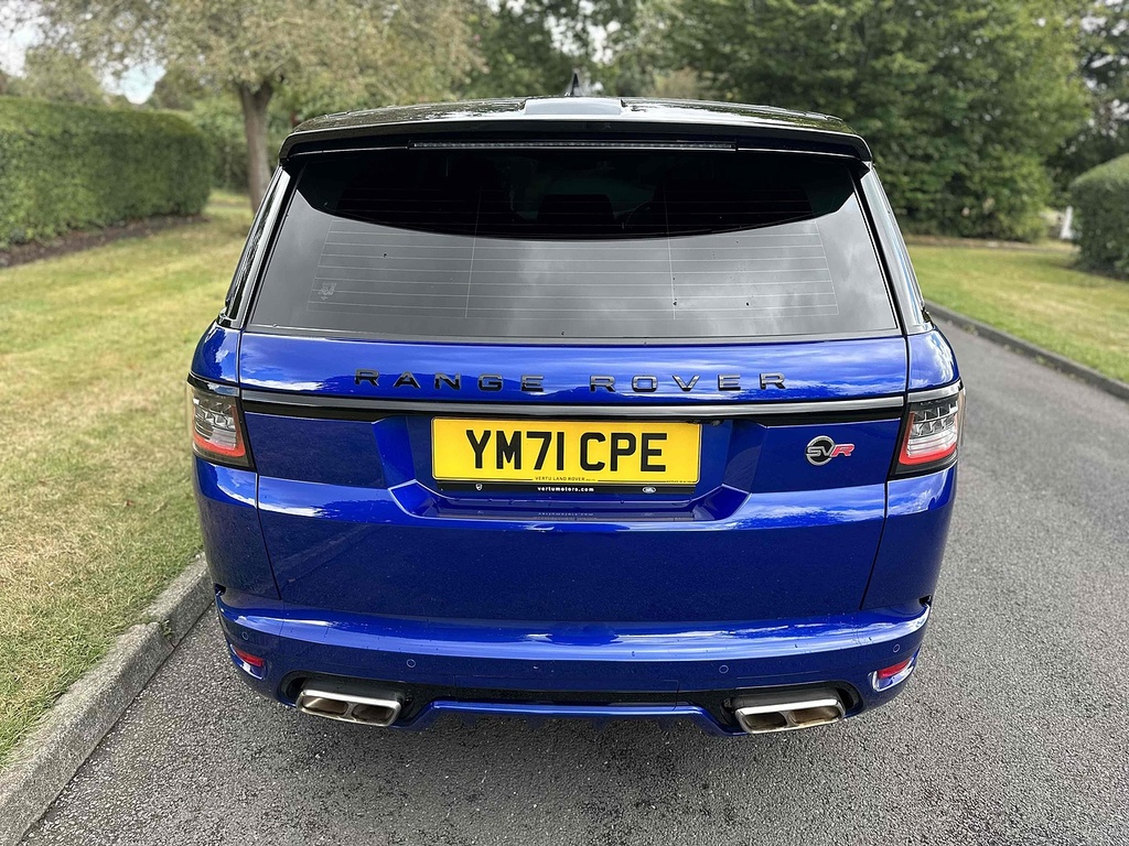 Land Rover Range Rover Sport P575 V8 Svr U2065 Ulez YM71CPE Blue #5