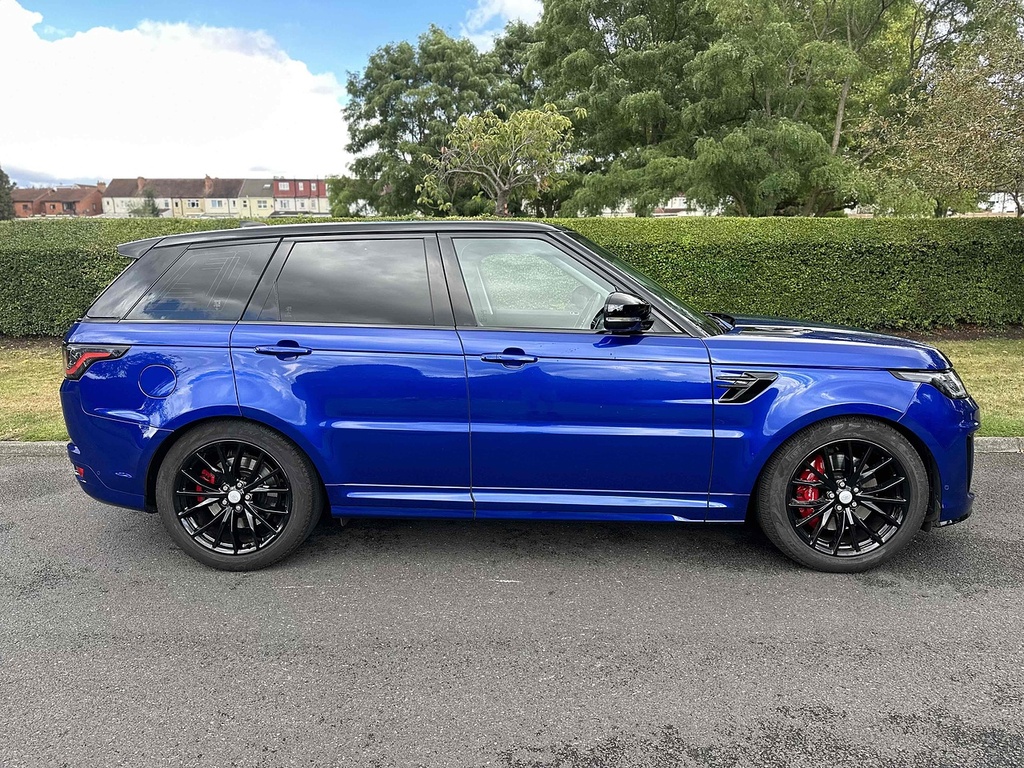 Land Rover Range Rover Sport P575 V8 Svr U2065 Ulez YM71CPE Blue #2