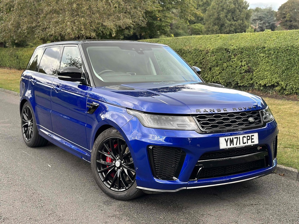 Land Rover Range Rover Sport P575 V8 Svr U2065 Ulez Blue