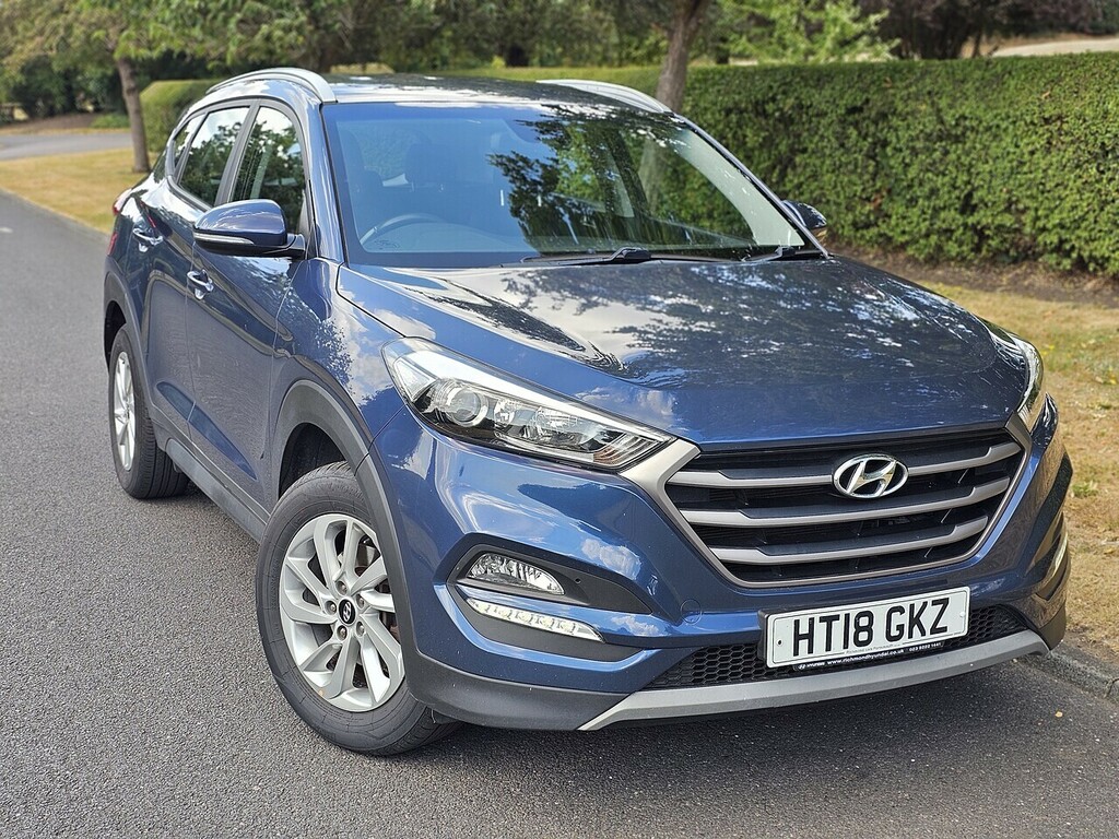 Hyundai Tucson Gdi Blue Drive Se Nav U3616 Ulez Blue