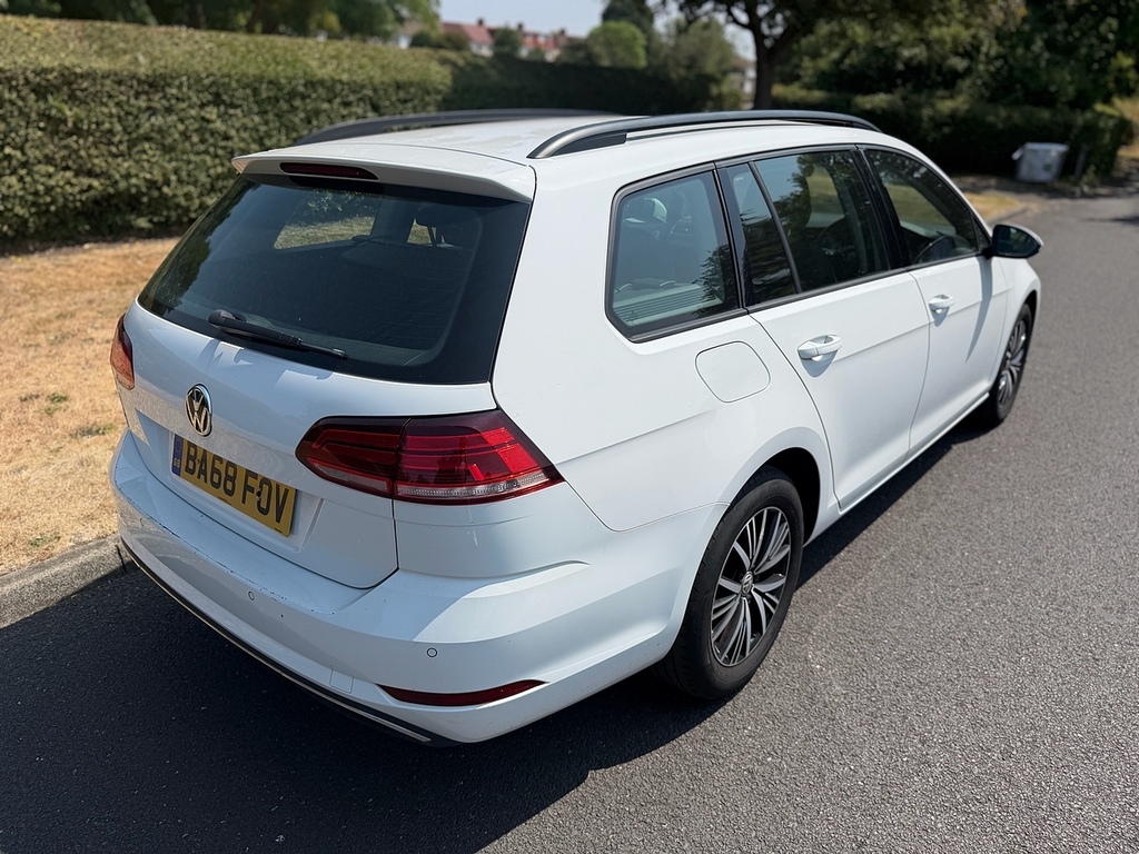 Volkswagen Golf Tdi Se U3620 Ulez BA68FOV White #3
