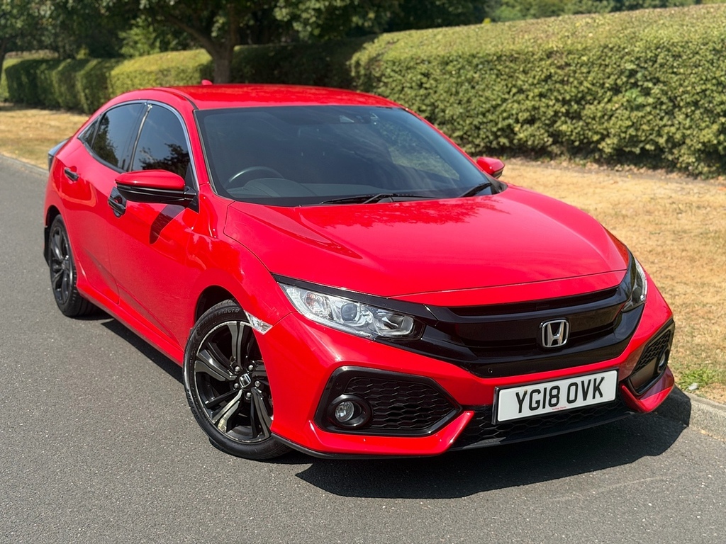 Honda Civic Vtec Turbo Sr U3624 Ulez Red