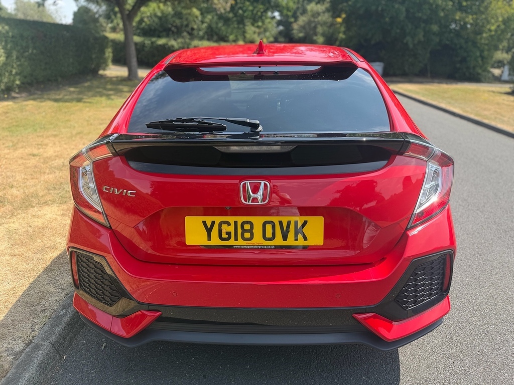 Honda Civic Vtec Turbo Sr U3624 Ulez Red #5