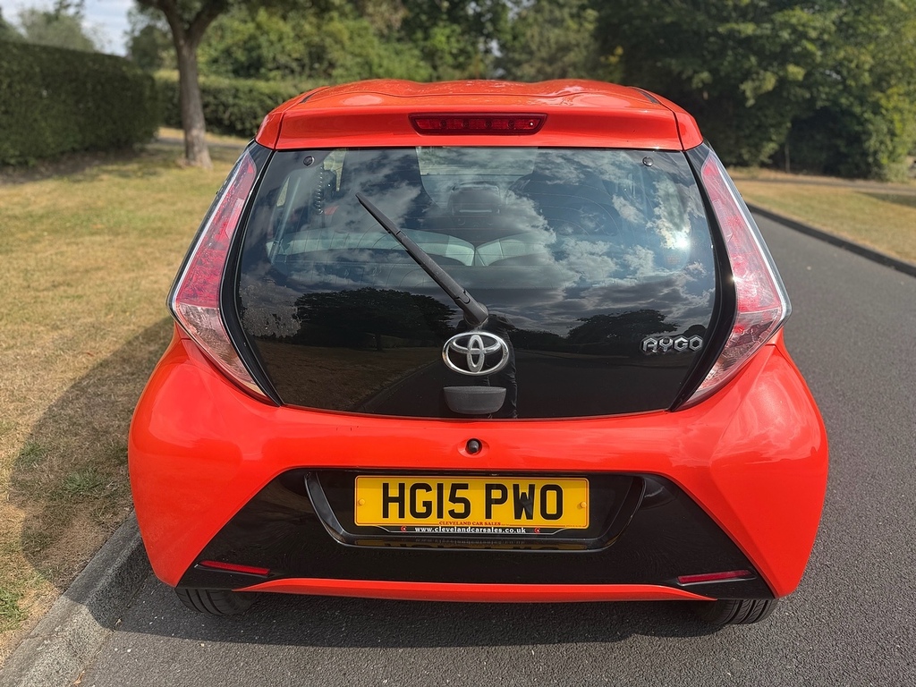 Toyota Aygo Vvt-i X-cite U3626 Ulez Orange #4